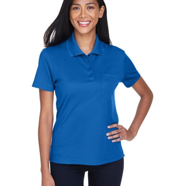 Women's Origin Performance Piqué Polo with Pocket Thumbnail